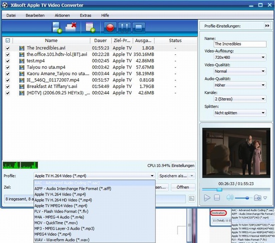 Xilisoft Apple TV Video Converter