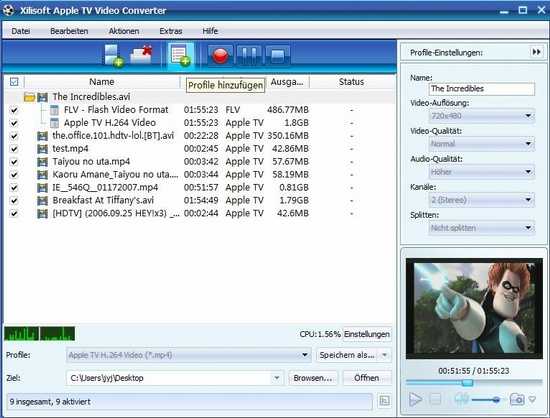 Xilisoft Apple TV Video Converter
