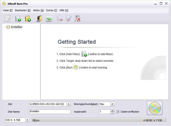 Xilisoft Burn Pro