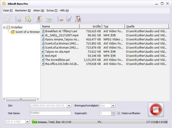 Xilisoft Burn Pro