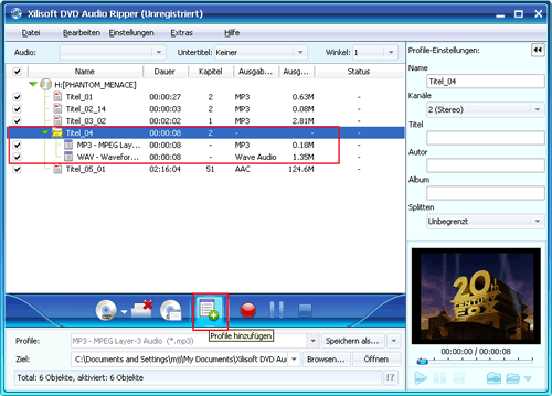 Xilisoft DVD Audio Ripper
