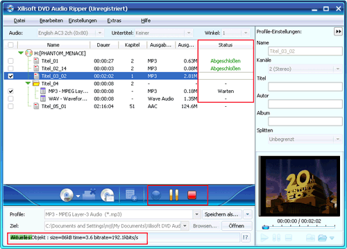 Xilisoft DVD Audio Ripper