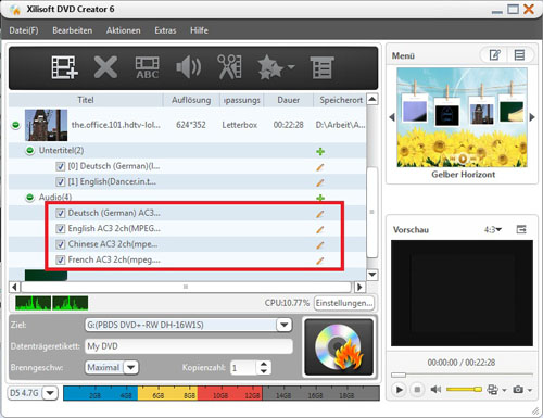 Xilisoft DVD Creator