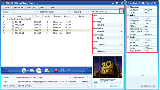 Xilisoft DVD to iPhone Converter