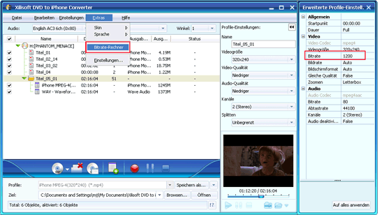 Xilisoft DVD to iPhone Converter
