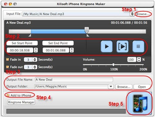 Wie kann man iPhone Klingelt&ouml;ne selbst erstellen Mac