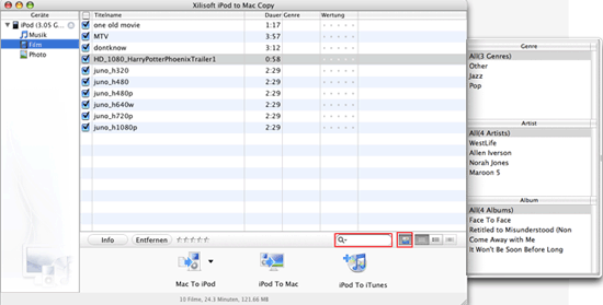 Xilisoft iPod Rip for Mac