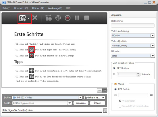 Xilisoft PowerPoint to Video Converter