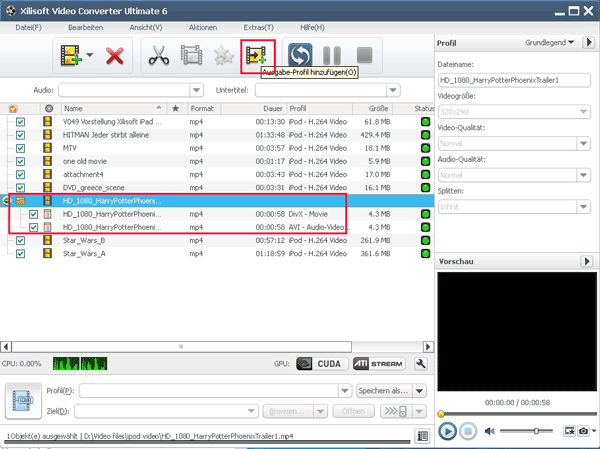Xilisoft Video Converter Ultimate