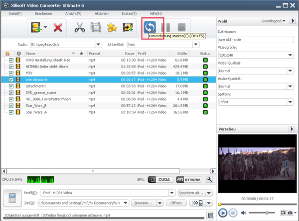 Xilisoft Video Converter Ultimate