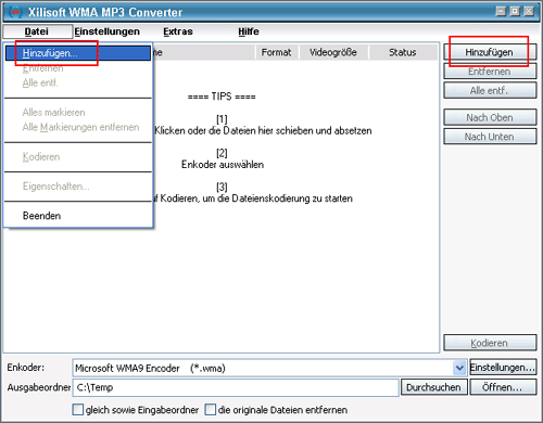 Xilisoft WMA MP3 Converter