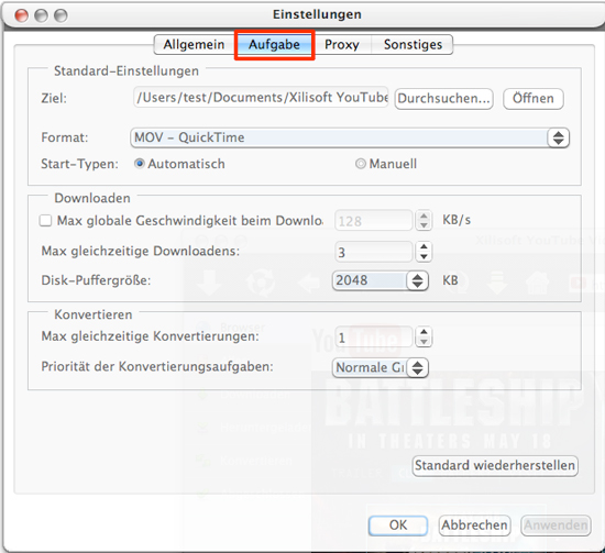 Xilisoft Youtube Video Converter for Mac