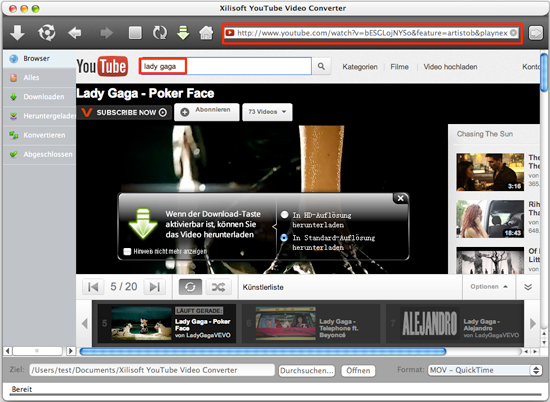 Xilisoft Youtube Video Converter for Mac