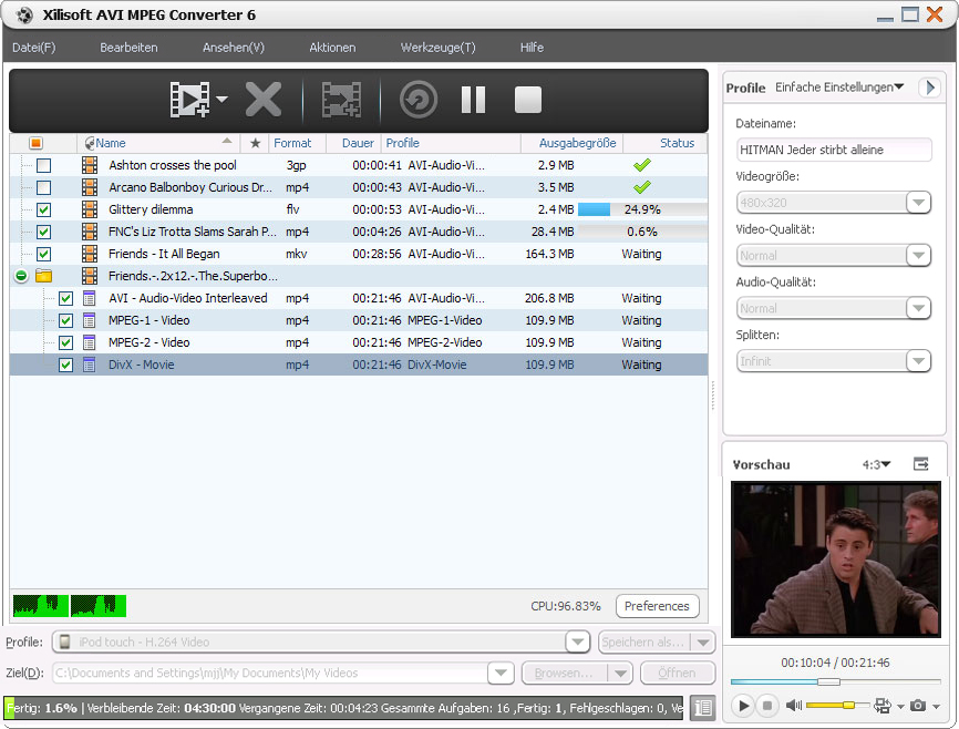 Xilisoft AVI MPEG Converter