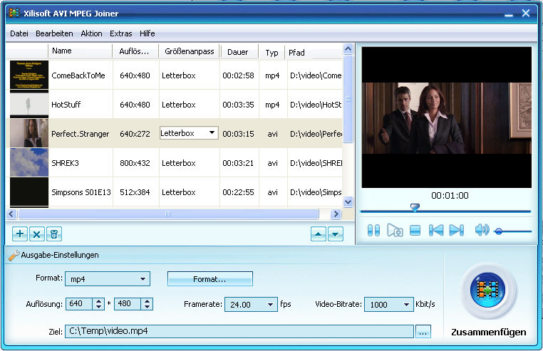Xilisoft AVI MPEG Joiner