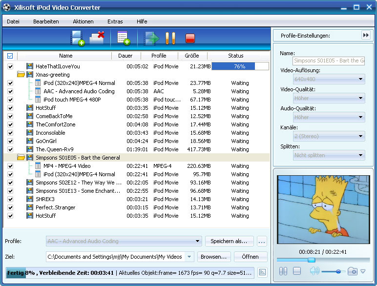 Xilisoft iPod Video Converter - iPod converter
